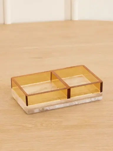 Reflections Copenhagen Treasures Crystal And Natural Onyx Tray | Thumbnail 1 Reflections Copenhagen Treasures Crystal And Natural Onyx Tray | Thumbnail 1