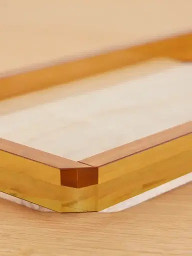 Reflections Copenhagen Shadow Crystal And Onyx Tray | Thumbnail 3