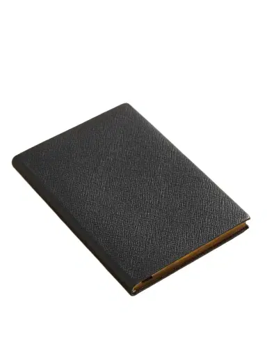 Smythson Soho Panama Textured-leather Notebook | Thumbnail 1 Smythson Soho Panama Textured-leather Notebook | Thumbnail 1