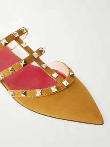 Valentino Garavani Rockstud Suede Mule | Thumbnail 5