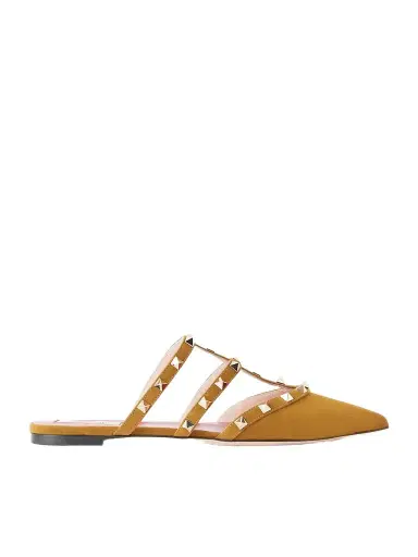 Valentino Garavani Rockstud Suede Mule | Thumbnail 1