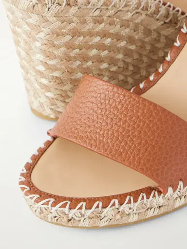 Valentino Garavani Rockstud Double Leather Espadrillas Sandals | Thumbnail 5