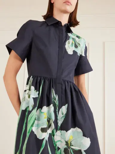 Erdem Floral-print Cotton-blend Poplin Mini Dress | Thumbnail 4 Erdem Floral-print Cotton-blend Poplin Mini Dress | Thumbnail 4