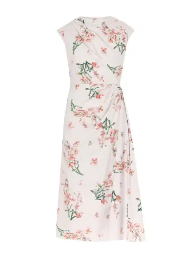 Erdem Floral-print Cotton-poplin Midi Dress | Thumbnail 1