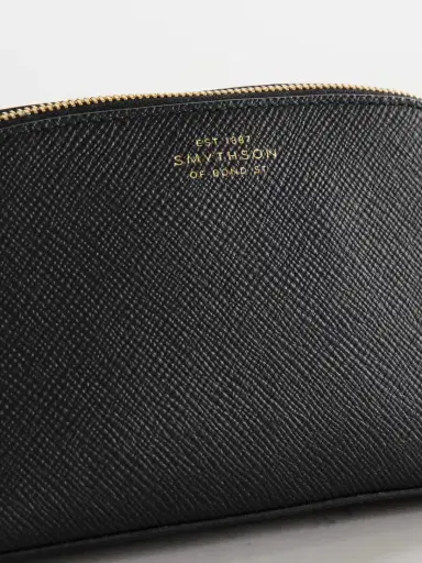 Smythson Panama Textured-leather Cosmetics Case | Thumbnail 3 Smythson Panama Textured-leather Cosmetics Case | Thumbnail 3
