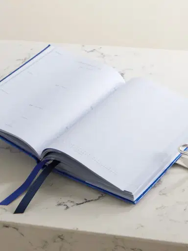 Smythson Mara Panama Croc-effect Leather Diary | Thumbnail 3