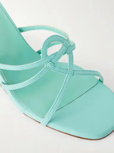 Maryam Nassir Zadeh 70 Opera Leather Wedge Sandals | Thumbnail 5