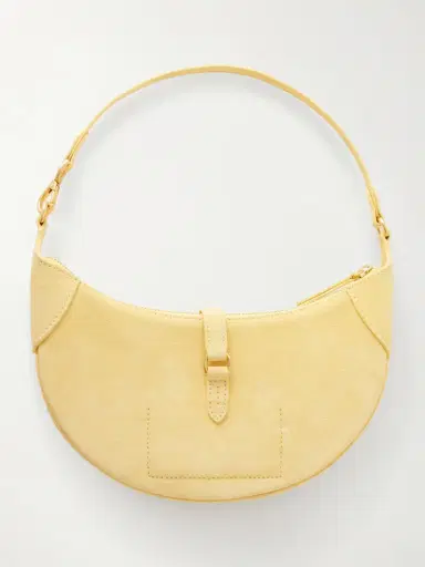 Polo Ralph Lauren Polo Id Mini Suede Shoulder Bag | Thumbnail 4 Polo Ralph Lauren Polo Id Mini Suede Shoulder Bag | Thumbnail 4