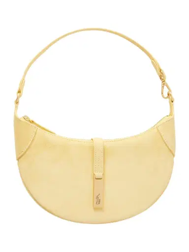 Polo Ralph Lauren Polo Id Mini Suede Shoulder Bag | Thumbnail 1 Polo Ralph Lauren Polo Id Mini Suede Shoulder Bag | Thumbnail 1