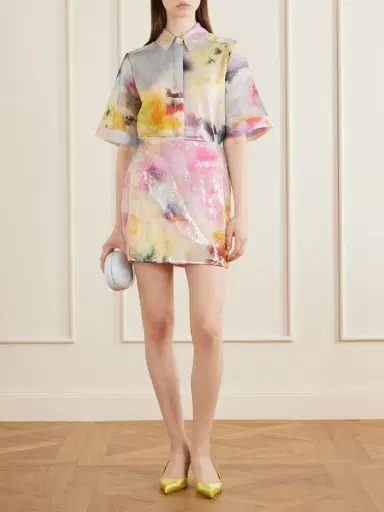 Aje Adina Printed Lyocell-blend Shirt | Thumbnail 2 Aje Adina Printed Lyocell-blend Shirt | Thumbnail 2