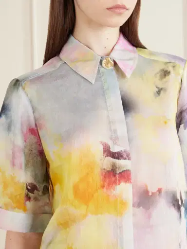 Aje Adina Printed Lyocell-blend Shirt | Thumbnail 5 Aje Adina Printed Lyocell-blend Shirt | Thumbnail 5