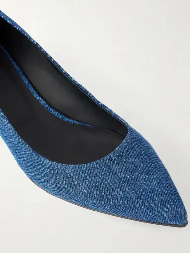 Jamie Haller The Kitty Denim Pumps | Thumbnail 5 Jamie Haller The Kitty Denim Pumps | Thumbnail 5