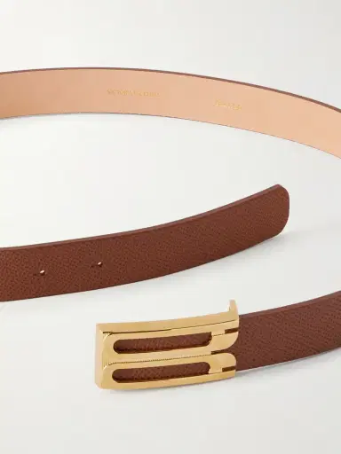 Victoria Beckham Dorian Frame Leather Belt | Thumbnail 3
