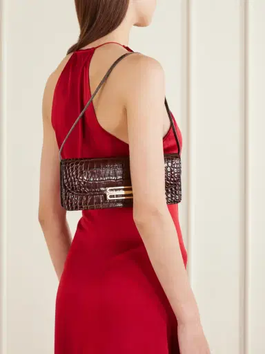Victoria Beckham Dorian East-west Animal-print Clutch | Thumbnail 2
