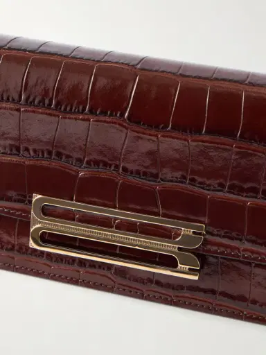 Victoria Beckham Dorian East-west Animal-print Clutch | Thumbnail 5