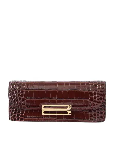 Victoria Beckham Dorian East-west Animal-print Clutch | Thumbnail 1