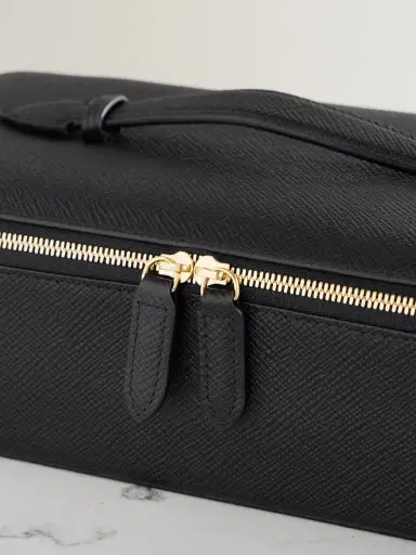 Smythson Panama Textured-leather Jewelry Case | Thumbnail 3 Smythson Panama Textured-leather Jewelry Case | Thumbnail 3