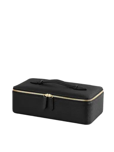 Smythson Panama Textured-leather Jewelry Case | Thumbnail 1 Smythson Panama Textured-leather Jewelry Case | Thumbnail 1
