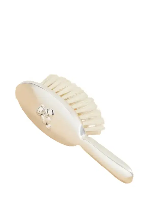 Christofle Charlie Bear Sterling Silver Hair Brush