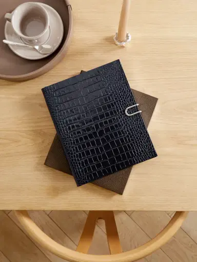 Smythson Portobello Mara Croc-effect Leather Diary | Thumbnail 2