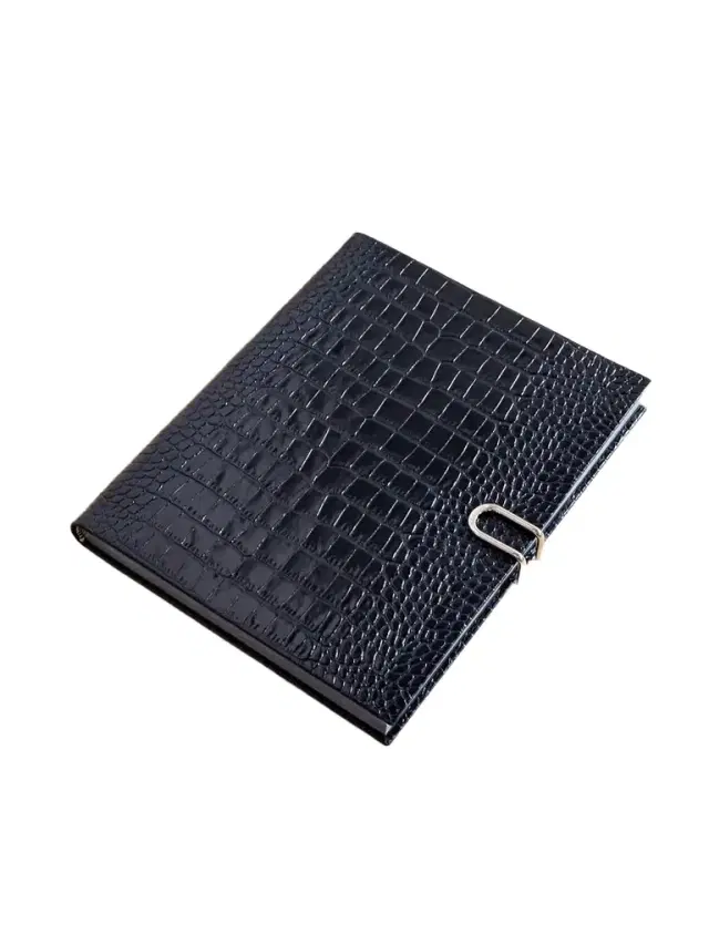 Smythson Portobello Mara Croc-effect Leather Diary