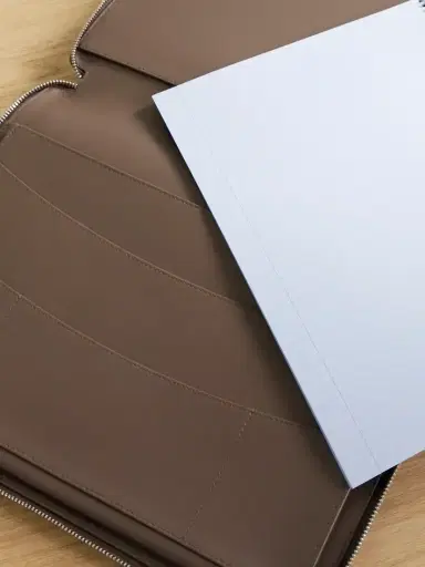 Smythson Panama A4 Textured-leather Folder | Thumbnail 3