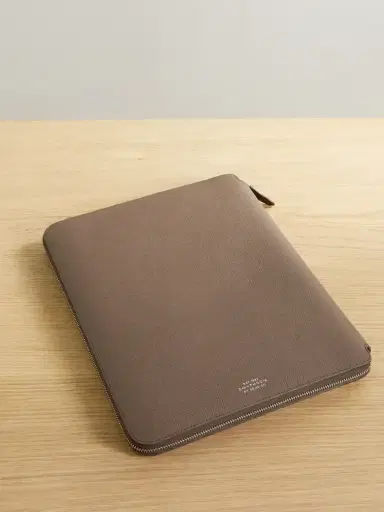 Smythson Panama A4 Textured-leather Folder | Thumbnail 4