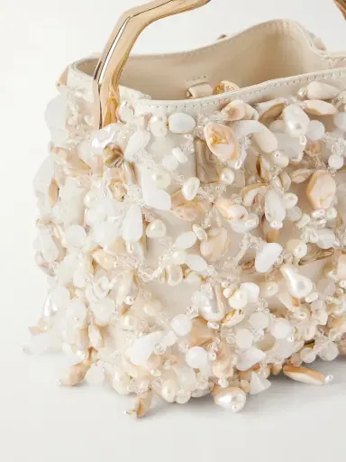 Cult Gaia Solene Mini Bead-embellished Clutch | Thumbnail 5 Cult Gaia Solene Mini Bead-embellished Clutch | Thumbnail 5