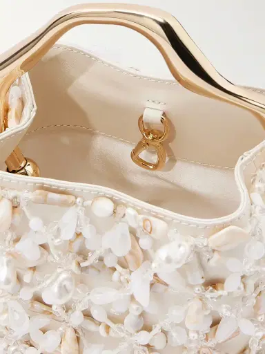 Cult Gaia Solene Mini Bead-embellished Clutch | Thumbnail 6 Cult Gaia Solene Mini Bead-embellished Clutch | Thumbnail 6