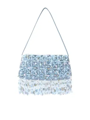 Cult Gaia Idalia Mini Bead-embellished Shoulder Bag | Thumbnail 1 Cult Gaia Idalia Mini Bead-embellished Shoulder Bag | Thumbnail 1
