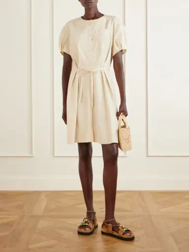 Loewe + Paula's Ibiza Pebble Beads Fussbett Suede Sandals | Thumbnail 4