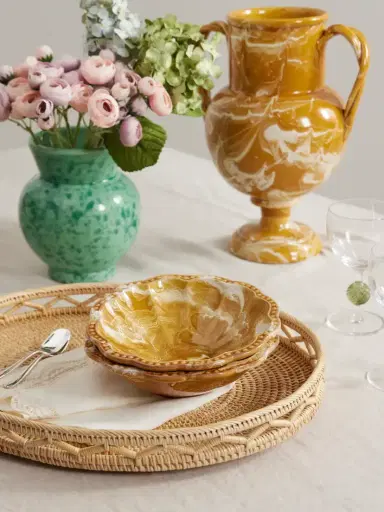 Cabana Sabbia Medium Rattan Tray | Thumbnail 2