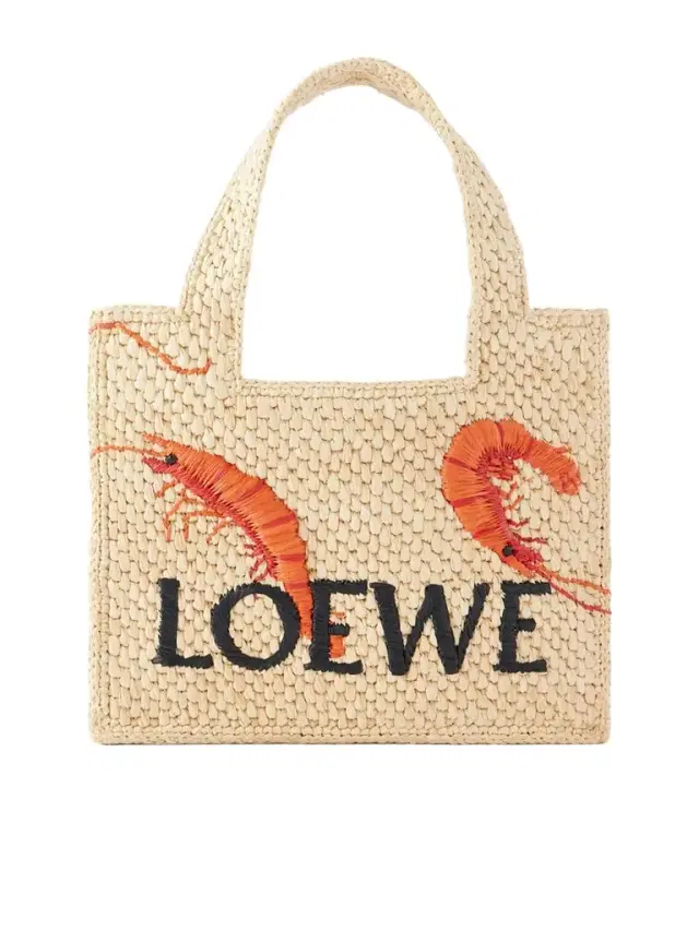 + Paula's Ibiza Embroidered Raffia Tote