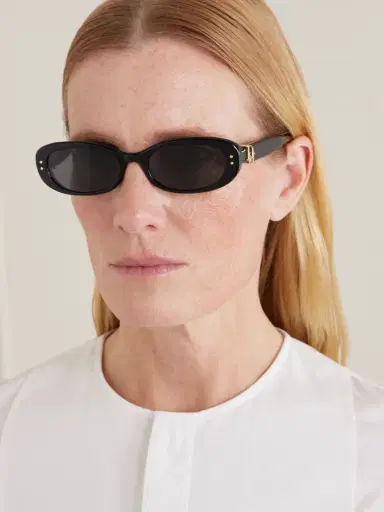DIOR Eyewear Dior Oblique B1i Oval Acetate Sunglasses | Thumbnail 2 DIOR Eyewear Dior Oblique B1i Oval Acetate Sunglasses | Thumbnail 2
