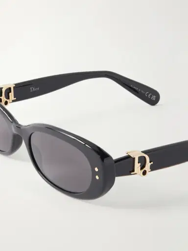 DIOR Eyewear Dior Oblique B1i Oval Acetate Sunglasses | Thumbnail 4 DIOR Eyewear Dior Oblique B1i Oval Acetate Sunglasses | Thumbnail 4