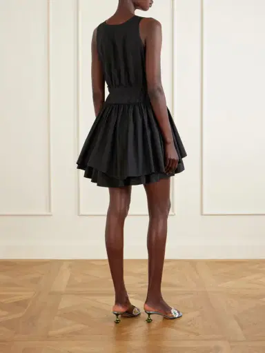 Loewe + Paula's Ibiza Cotton-poplin Mini Dress | Thumbnail 3