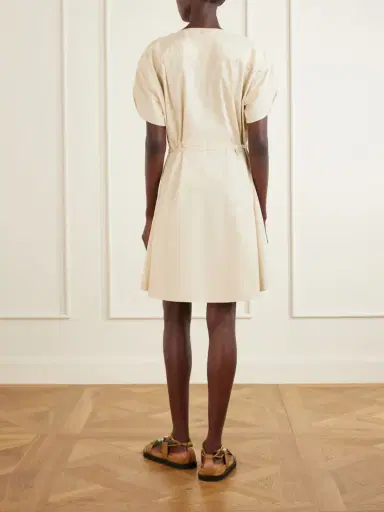 Loewe + Paula's Ibiza Anagram Cotton-poplin Mini Dress | Thumbnail 3 Loewe + Paula's Ibiza Anagram Cotton-poplin Mini Dress | Thumbnail 3