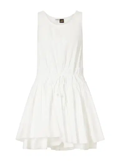 Loewe + Paula's Ibiza Anagram Cotton-poplin Mini Dress | Thumbnail 1 Loewe + Paula's Ibiza Anagram Cotton-poplin Mini Dress | Thumbnail 1