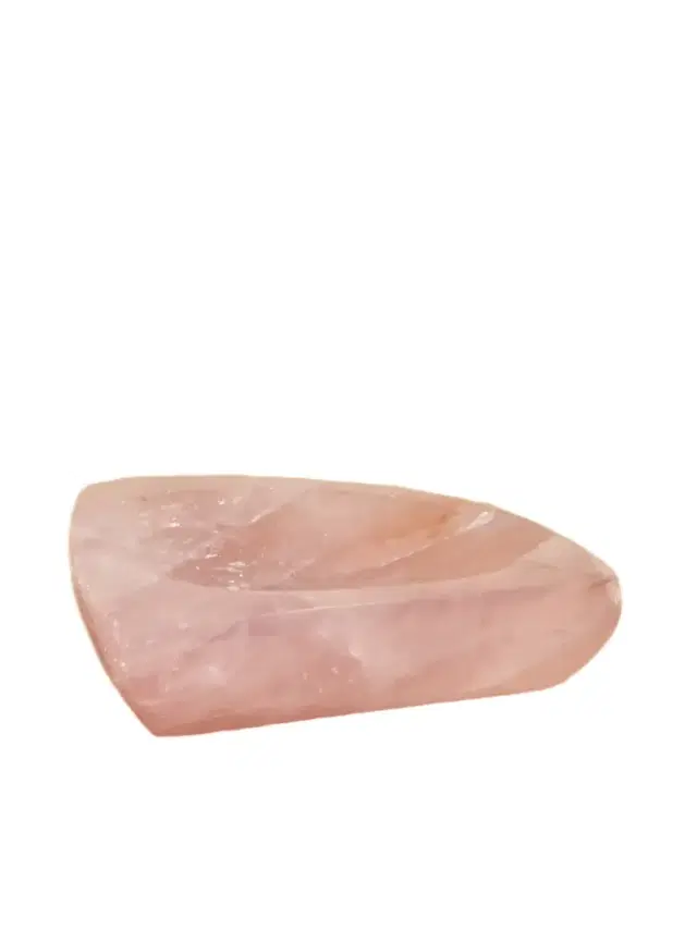 JIA JIA HOME Rose Quartz Trinket Dish