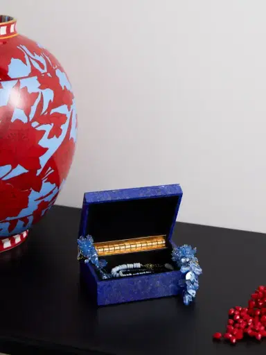 JIA JIA HOME Small Lapis Lazuli Jewelry Box | Thumbnail 2