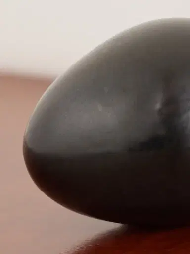 Fourth Street Egg Obsidian Paperweight | Thumbnail 3 Fourth Street Egg Obsidian Paperweight | Thumbnail 3