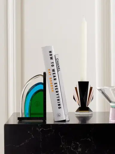 Reflections Copenhagen Tribeca Crystal Bookend | Thumbnail 2 Reflections Copenhagen Tribeca Crystal Bookend | Thumbnail 2