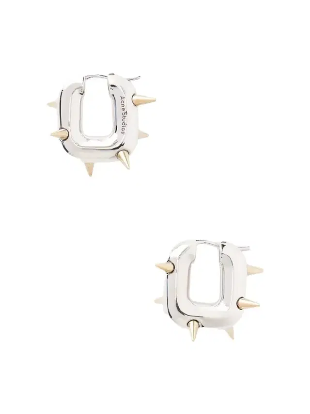 Acne Studios Chunky Silver-tone Loop Earrings