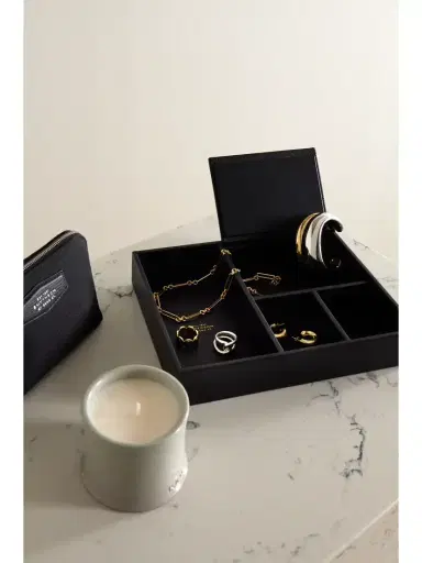 Smythson Panama Textured-leather Valet Tray | Thumbnail 2 Smythson Panama Textured-leather Valet Tray | Thumbnail 2