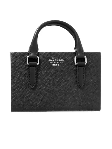 Smythson + Sacai Chelsea Textured-leather Notebook | Thumbnail 1