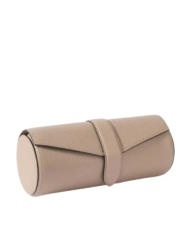 Panama Textured-leather Watch And Jewelry Roll