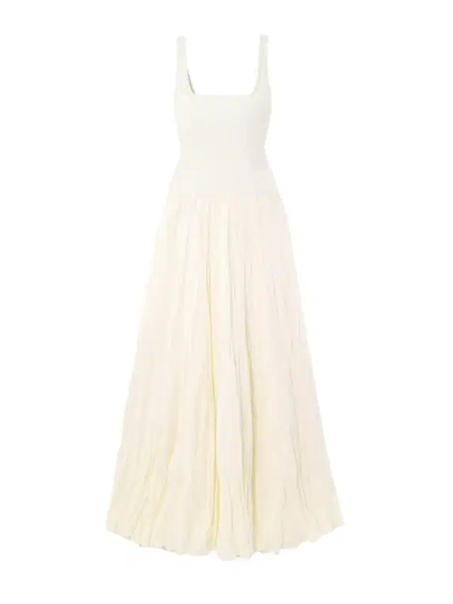 Johanna Ortiz Mariner Ribbed Knit-trimmed Organic Linen-blend Poplin Maxi Dress