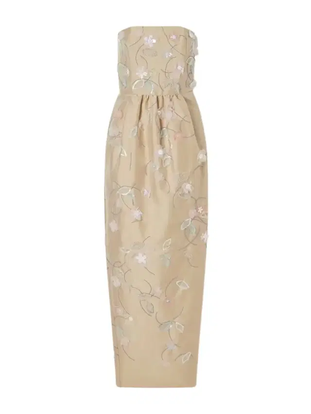 BERNADETTE Lena Embellished Taffeta Gown