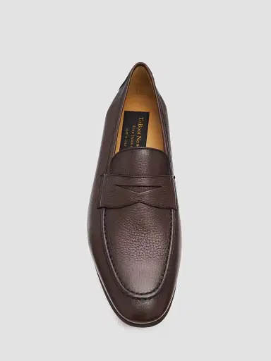 To Boot New York Men's Merritt Leather Penny Loafers - Dark Brown - Size 12 | Thumbnail 3 To Boot New York Men's Merritt Leather Penny Loafers - Dark Brown - Size 12 | Thumbnail 3
