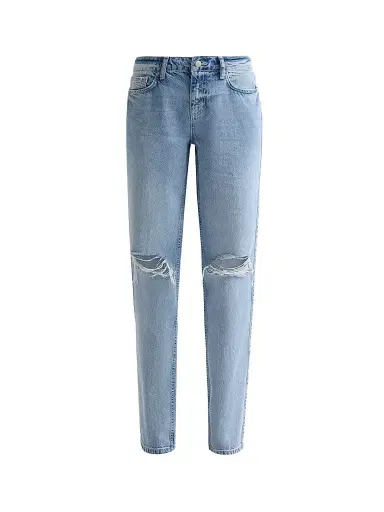L'Agence Women's Ashby Slouch Straight-Leg Jeans - Fontana Destruct | Thumbnail 1 L'Agence Women's Ashby Slouch Straight-Leg Jeans - Fontana Destruct | Thumbnail 1